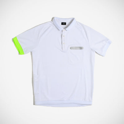 Miles Men's Polo - Frost White